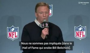 NFL - Pour Goodell, Belichick et Kraft méritent d’être au Hall of Fame