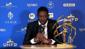 Ousmane Dembélé conserve son titre de meilleur joueur de Ligue 1 aux trophées UNFP - Foot