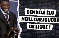 Ligue 1 - Dembélé élu meilleur joueur de la saison