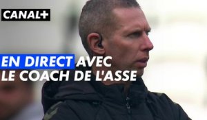 En direct du terrain avec Sébastien Joseph, coach stéphanois, avant OL-ASSE