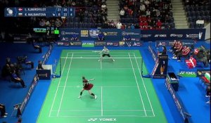 Le replay de la finale dames - Badminton - CE par équipes