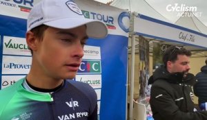 Tour de la Provence 2026 - Matthew Riccitello : "On savait que ce serait stressant..."