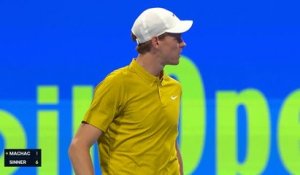 Doha - Sinner sans souci face à Machac