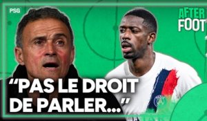 Affaire Dembélé/Luis Enrique : "Visiblement, on n'a pas le droit de parler..." constate Riolo