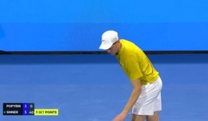 Doha - Sinner trace sa route