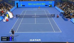 Doha - Mensik fait tomber Sinner et rejoint Fils