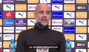 Man. City - Guardiola veut plus de moyens à l'école pour combattre le racisme
