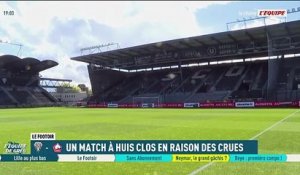 Angers-Lille se jouera à huis clos dimanche en Ligue 1 en raison des intempéries - Foot - Ligue 1