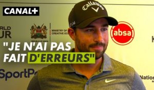 La réaction de Frederic Lacroix co-leader après 2 tours au Kenya