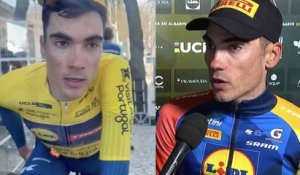 Tour d'Algarve  2026 - Juan Ayuso à l'arrivée de la 4e étape et toujours leader devant Paul Seixas avant la der !