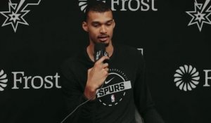 Spurs - Wembanyama : "Quand ils ne font pas faute, il y a du spectacle"