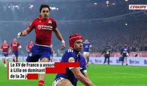 Énergiques puis brouillons, les Bleus dominent l'Italie à Lille et poursuivent leur chemin vers le Grand Chelem - Rugby - Tournoi des 6 Nations