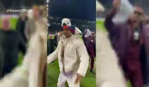 Snoop Dogg, copropriétaire de Swansea City, a fait le show avant un match - Foot