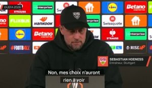 Stuttgart - Sebastian Hoeness : "Nous ne serions pas satisfaits d'une qualification avec un mauvais résultat"