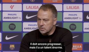 Barcelone - Flick salue le match "exceptionnel" de Lamine Yamal