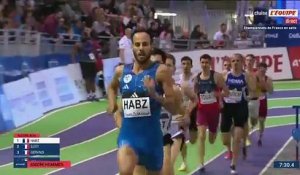 Azeddine Habz sacré sur 3000 mètres - Athlé - Championnats de France