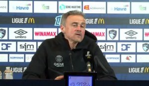 Luis Enrique : « Nous avons moins de confiance que d'habitude » - Foot - Ligue 1 - PSG