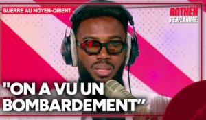 "On a vu un bombardement juste à côté de nous", Duckens Nazon raconte comment il a fui l'Iran