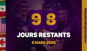 Le décompte d’Opta - J-98 avant la Coupe du monde