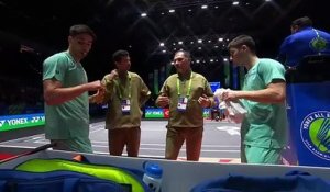 Le replay du 1er tour du double Popov/Popov - Badminton - All England Open