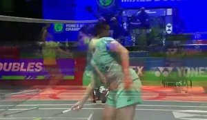 Le replay du 1er tour du double Lambert/Pognante - Badminton - All England Open