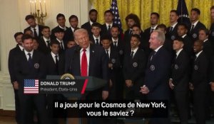 Trump accueille Messi à la Maison Blanche - Foot