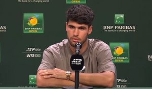 BNP Paribas Open 2026 - Carlos Alcaraz : "Je veux absolument prendre ma revanche !