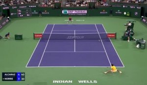 Indian Wells - Alcaraz dispose facilement de Norrie et file en demi-finale