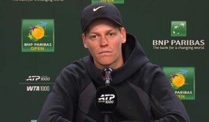 BNP Paribas Open 2026 - Jannik Sinner : "Je dois être très prudent contre Alexander Zverev"