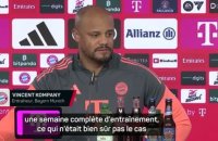 Bayern - Kompany avant Leverkusen : "On ne prendra aucun risque avec Kane"