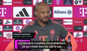 Bayern - Kompany avant Leverkusen : "On ne prendra aucun risque avec Kane"