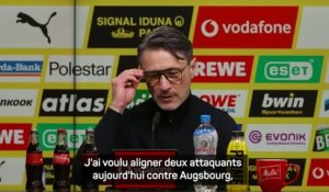 Dortmund - Kovac ravi de son nouveau duo en attaque