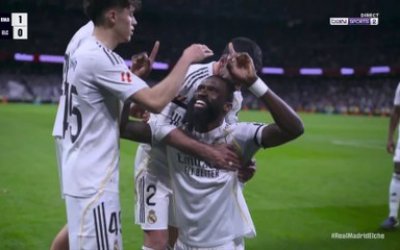 La Liga : Rüdiger lance le Real Madrid avant la pause !