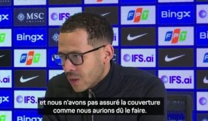 Chelsea - Rosenior : "La moindre erreur nous coûte un but en ce moment"