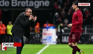 Première défaite de l'ère Franck Haise pour Rennes, battu et doublé par Lille au classement de Ligue 1 - Foot - Ligue 1
