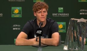 BNP Paribas Open 2026 - Jannik Sinner, titré et encore affamé : "Miami sera crucial..."