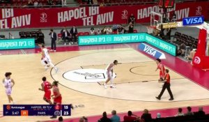 Paris Basketball trébuche face à l’Hapoël Tel Aviv et voit les play-ins s’envoler - Basket - Euroligue (H)