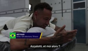 Brésil - Le moment où Neymar apprend sa non-convocation en pleine séance de massage