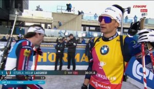 Deuxième de la poursuite d’Oslo derrière Sturla Laegreid, Eric Perrot décroche encore un petit globe - Biathlon - Coupe du monde (H)