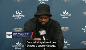 Pelicans - Williamson : "Nous allons dans la bonne direction"