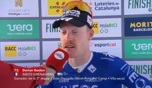 Tour de Catalogne 2026 - Dorian Godon : "Hier, j’étais un peu frustré d’avoir laissé échapper la victoire..."