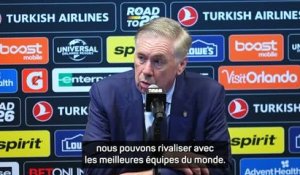 Brésil - Ancelotti : "Nous pouvons rivaliser avec les meilleures équipes du monde"