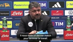 Italie - Gattuso : "Tout le monde était nerveux"