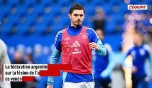 Joaquin Panichelli victime d'une rupture du ligament croisé antérieur du genou droit - Foot - Ligue 1 - Strasbourg