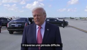 GOLF - Trump : "Tiger Woods travers une période difficile"