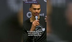 Spurs - Wembanyama : “On raconte qu’il n’y a plus de défense en NBA, ce n’est pas vrai”