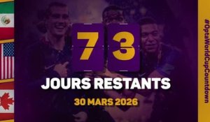 Le décompte d’Opta - J-73 avant la Coupe du monde