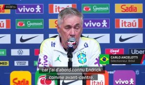 Carlo Ancelotti : « Endrick, le futur de la sélection nationale » - Foot - Brésil