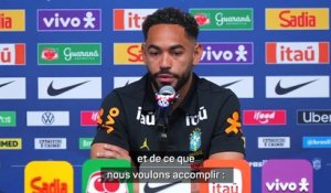 Matheus Cunha : « La défaite contre la France n'a pas ébranlé notre confiance » - Foot - Brésil