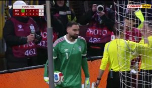 L'intégralité de la séance de tirs au but entre l'Italie et la Bosnie-Herzégovine - Foot - Qualif. Coupe du monde